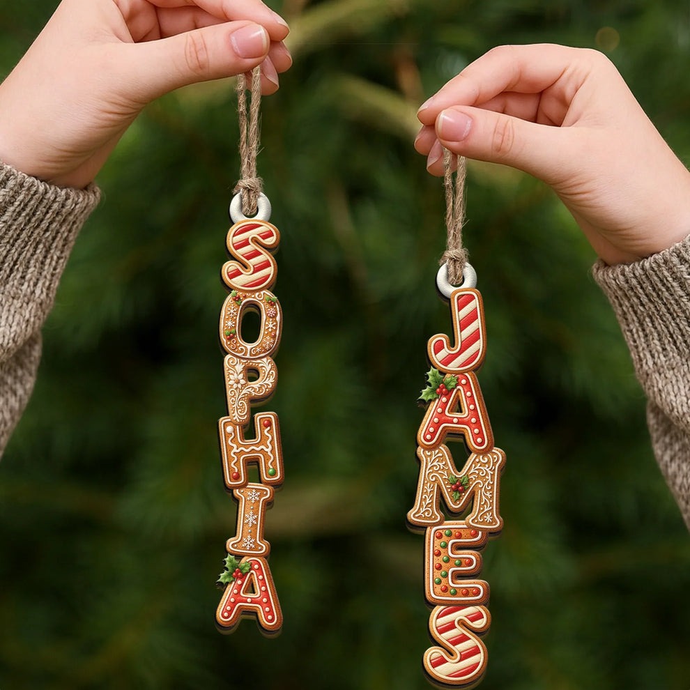 Wooden Christmas Ornament – Two-Layer Model