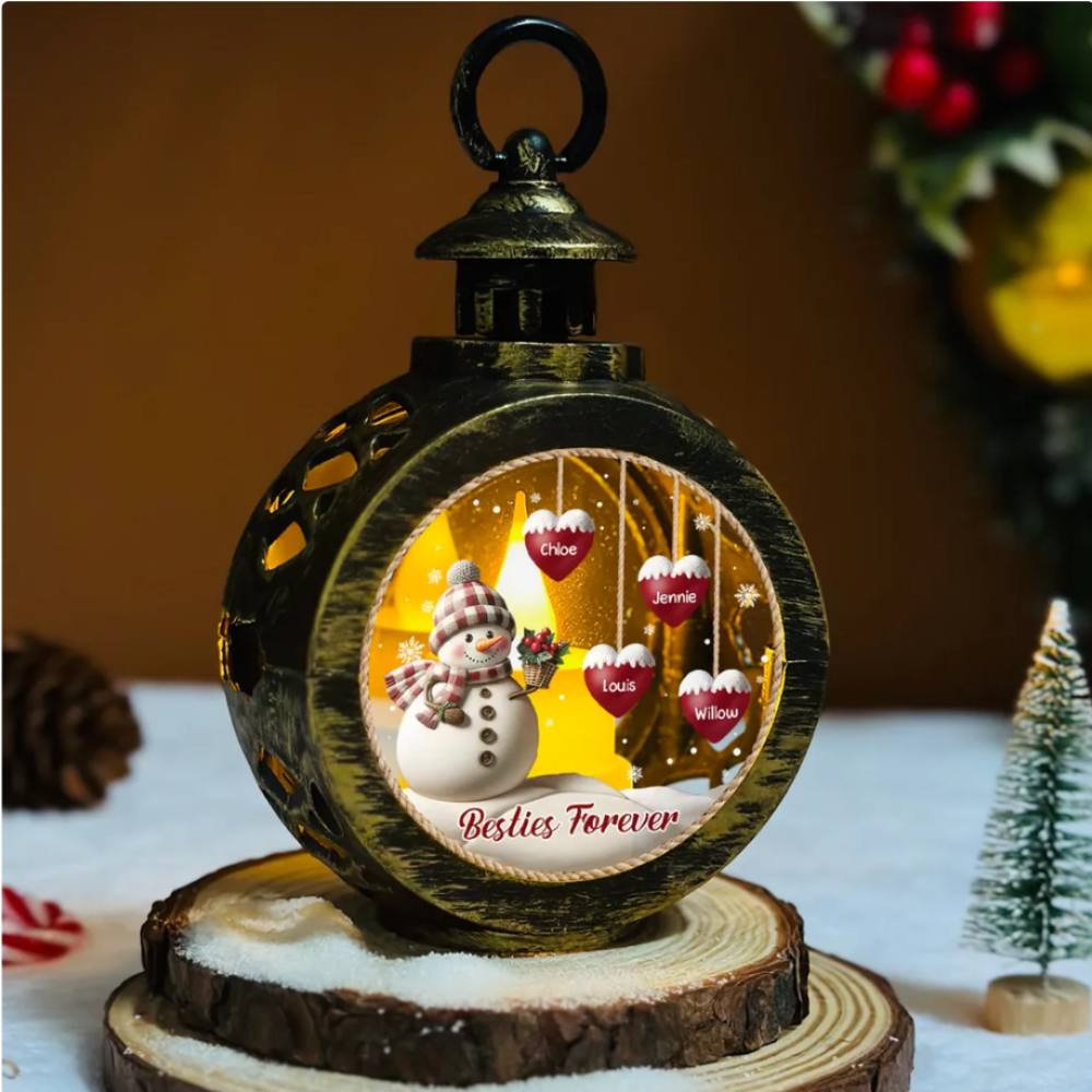 Sweet Heart - Personalized Custom Christmas Lantern